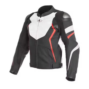 Veste de moto de course respirante de haute qualité OEM, veste de moto de motocross de qualité supérieure, veste en cuir de style classique pour moto - Product Image 1