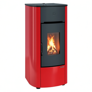 Estufa de Pellets MARIELLA AD Bordeaux de 5 Estrellas y 7kW, Clase A+, 1295901 - Product Image 2