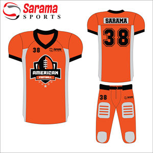 Custom Team Browns American Football Uniform Wear Cowboys Sports Jersey con número y nombre personalizados, - Product Image 2