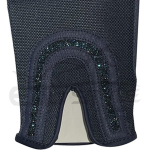 Guantes de equitación azules para mujer con pantalla táctil, guantes ecuestres con ribete brillante elegante, estilo moderno, guantes de equitación para mujer al por mayor - Product Image 6