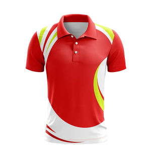 Polos confortables et respirants pour hommes, grande taille, impression personnalisée, panneaux supérieurs de sublimation, t-shirts confortables disponibles - Product Image 1