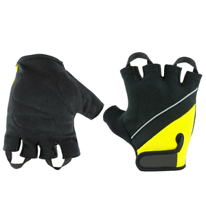 Gants de cyclisme de sport unisexes confortables en cuir rembourrés respirants sur mesure - Product Image 4