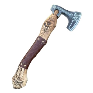 Hojas de Hacha de Acero de Damasco Grabadas con Parte Trasera Plana, Servicio OEM/ODM de Alta Calidad Personalizado Industrial al por Mayor, Cabeza de Tomahawk PRESTIGE - Product Image 1