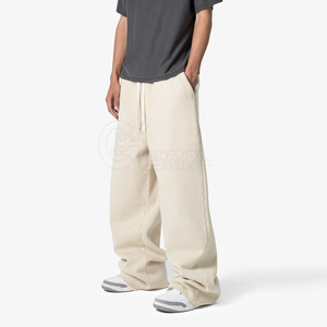 Pantalones Holgados Ligeros de Talle Grande para Hombre, Estilo Hip Hop Urbano, Cintura Media, Casuales, Ecológicos, Transpirables, con Cierre de Cordón - Product Image 5