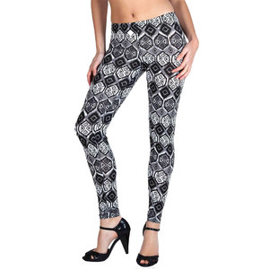 OEM Women's Fitness <b>Leggings</b> Custom Logo Printing Breathable Stretch Material Rhinestone for Sports Branding Promotions Gifts - Product Image 4