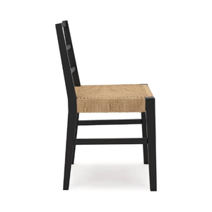 Isanti Modern Design Esszimmers tuhl aus Teak Mahagoni Suar Holz San Pierre Walnuss 0612472 für Apartment Esszimmer möbel - Product Image 5