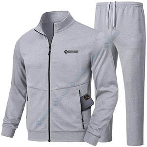 ชุดวอร์มผ้าทอมีเนื้อผ้าระบายอากาศได้ดีออกแบบมาสำหรับชุดกีฬาและชุดลำลอง - Product Image 1