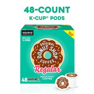 Cápsulas de Café Originales de Donut Shop Regular, Cápsulas Individuales para Keurig K-Cup, Tueste Medio, Paquete de 48 - Product Image 3