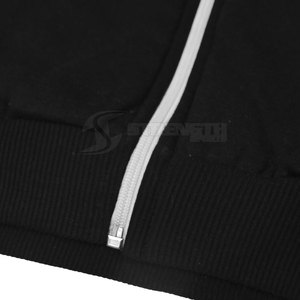 2025 meilleur prix sweats à capuche zippés pour hommes vêtements d'hiver de qualité avec impression numérique motif solide en Stock - Product Image 6