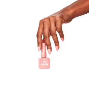 Smalto Gel Rosa Pesca 1-Step per Nail Art Senza Sforzo - Product Image 1