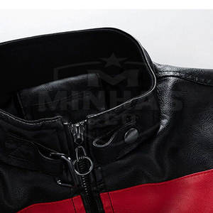 Meilleure vente Veste en cuir pour homme imperméable Veste en cuir pour homme à la mode coupe ajustée pour homme - Product Image 3