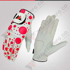 Gants de golf pour hommes, main gauche, en cuir Cabretta, sportifs, colorés, motif tendance - Product Image 5
