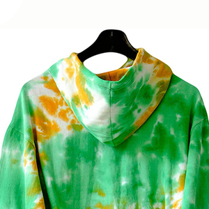 100% algodón Drop Shoulder Crop Hoodie mujer manga larga cordón Crop Hoodie sudadera transpirable - Product Image 2
