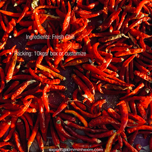 พริกแห้งพรีเมียม รสเผ็ด หั่นเป็นชิ้น บรรจุสุญญากาศ 100% สดใหม่ นำเข้าและแปรรูปอาหาร - Product Image 3