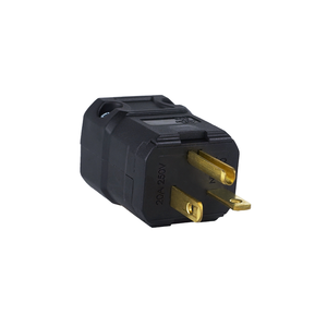 NEMA 6-20P 20A 250V Câblage électrique Fiche de mise à la terre Clam Shell - Product Image 2