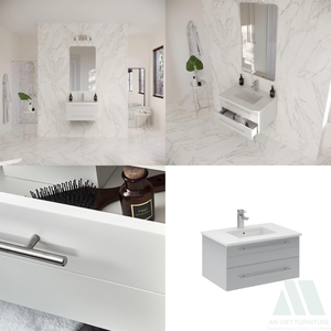 ชุดเฟอร์นิเจอร์ไม้สไตล์โมเดิร์นปรับแต่งได้คุณภาพสูงสำหรับห้องนั่งเล่นห้องน้ำตู้เฟอร์นิเจอร์บ้านอพาร์ทเมนต์ - Product Image 2