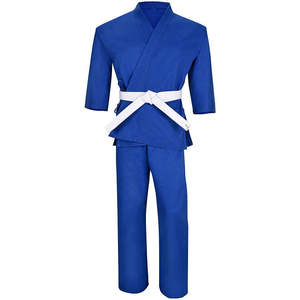High Quality Cotton Men's BJJ Uniforms Customized Design Long Sleeve Wholesale at Low Price for Martial Arts Wear - Product Image 1