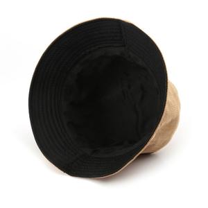 2025 très demandé unisexe chapeau conception personnalisée OEM broderie Logo uni couleur unie femmes hommes réversible velours côtelé seau chapeau - Product Image 2