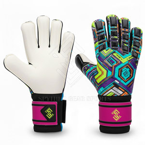 Gants de gardien de but unisexes en latex de haute qualité, design original 2026, fermeture auto-agrippante antidérapante, options personnalisables, vente en gros - Product Image 6