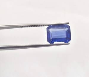 kyanite อัญมณีอัญมณีที่สวยงามธรรมชาติ kyanite หลวมเหลี่ยมเพชรพลอยที่น่าตื่นตาตื่นใจแปดเหลี่ยมเครื่องประดับทําที่มีอยู่ 7*5 มม.ดูที่น่าตื่นตาตื่นใจอัญมณี - Product Image 3