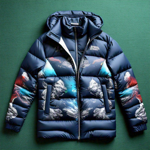Nouvelle mode 2028 : Vestes matelassées d'hiver personnalisées par sublimation, élégantes et tendance, avec fermeture éclair, vente en gros - Product Image 2