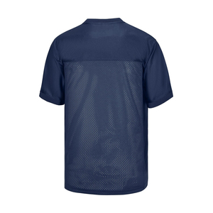 Vente en gros Dernier maillot de football américain pour hommes Maillot vierge en polyester de haute qualité avec logo personnalisé et manches courtes respirantes - Product Image 3
