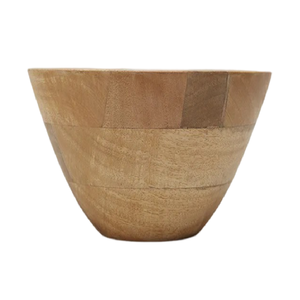 Tazón de resina epoxi para servir postres durante ocasiones especiales, tazón de madera de bambú con acabado Natural, sopa ecológica, ensalada de frutas - Product Image 3