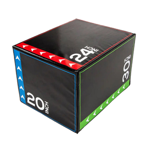 Precio de fábrica 3 en 1 Gimnasio Ejercicio Entrenamiento Ajustable Espuma suave Caja de salto pliométrica Fitness - Product Image 2