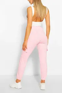 2023 OEM Basic Joggers nouveauté personnalisé décontracté confortable coton surdimensionné harem piste femmes pantalon de jogging ODM - Product Image 6