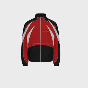 2025 vente en gros de luxe plaine Polyester survêtement coupe-vent Cargo survêtements ensemble survêtements pour hommes personnalisés - Product Image 3