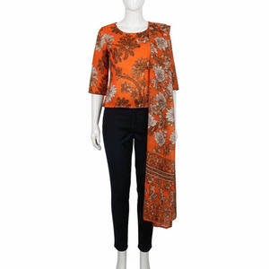 Chemise en mousseline anti-rides, tissu en polyester, imprimé numérique, hauts légers pour femmes, vêtements en gros, termes de recherche B2BX - Product Image 4