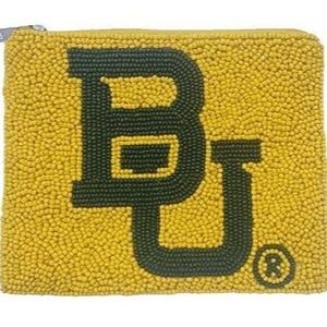 กระเป๋าลูกปัดคาวบอยสีน้ำตาลแดงหลากสีคุณภาพสูงทำด้วยมือแบบตะวันตกกระเป๋าใส่เหรียญขนาดเล็กมีซิปวัสดุผ้าใบที่ปิด - Product Image 3