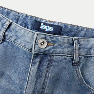 Nouveauté, jean élégant à la mode pour hommes, meilleure vente, jean uni professionnel personnalisé pour hommes - Product Image 4