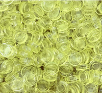 500g 8mm Blocs de remplissage ronds faits à la main, motifs Cœur, Fleurs, compatibles avec les accessoires d'assemblage de scènes MOC pour plantes, remplissage souple