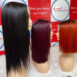 BEST SELL ! ! Perruques lisses de différentes couleurs, 100% cheveux humains vietnamiens, prix de gros, cheveux Remy - Product Image 6