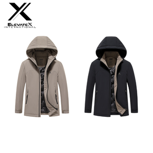 แจ็กเก็ตปลาปักเป้าแบบสั้นของผู้ชายแนวสตรีทแฟชั่นขนาดใหญ่พิเศษกันน้ำได้อย่างยั่งยืน - Product Image 4