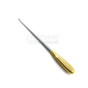 Curetas de hueso de acero inoxidable Spratt Brun Instrumentos quirúrgicos médicos Curetas de hueso Spratt Brun - Product Image 4