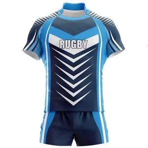 Nuevo estilo, la mejor ropa deportiva personalizada, conjuntos de uniformes de Rugby para hombres, Material suave antibacteriano de secado rápido transpirable de alta calidad - Product Image 5