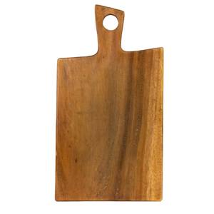 Nouvel arrivage de planche à découper de service en bois d'acacia et en résine de conception naturelle fabriquée à la main en rectangle pour restaurant et cuisine à domicile - Product Image 5