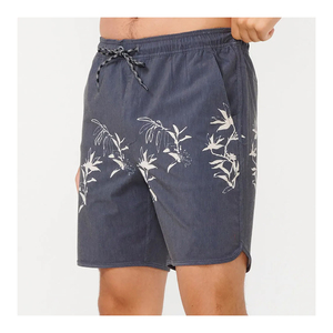 Shorts de plage pour hommes en satin formel, séchage rapide, imprimés personnalisés, motif uni, shorts de sport de pêche en plein air, shorts de surf - Product Image 6