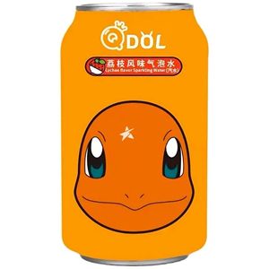 Agua con Gas QDOL Pokémon Lime 330ml, Bebida Refrescante Coleccionable en Lata para Distribución Mayorista y Venta al por Menor - Product Image 3