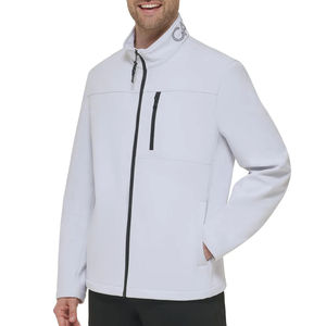 เสื้อแจ็คเก็ตซอฟต์เชลล์กันลมสำหรับผู้ชาย เหมาะสำหรับการตั้งแคมป์ เดินป่า กันน้ำ สำหรับฤดูหนาว มีซิป - Product Image 5