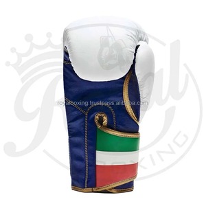 Logo personnalisé de haute qualité PU Gants de boxe Muay Thai Kick Gants de boxe Punching MMA Gants d'entraînement - Product Image 1