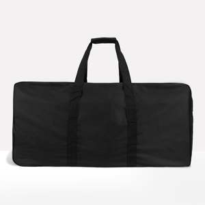 <b>Large</b> Capacity Carry-All Duffle <b>Roller</b> Bag Casual Sport Style Nylon with Polyester Lining Zipper Closure for Outdoor Gym Use - Product Image 1