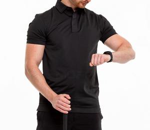 Vente en gros 2025 personnalisé polo de golf pour hommes haute qualité évacuation de l'humidité polyester à manches courtes polo chemise à boutons - Product Image 1