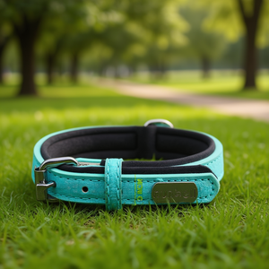 PU Neoprene Padded Dog <b>Collar</b> for <b>Pets</b> - Product Image 3