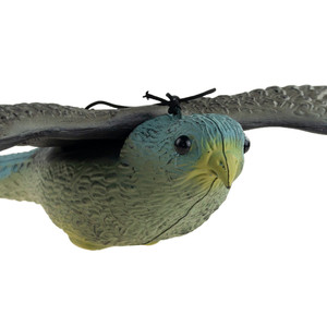 Faucon réaliste en vol, oiseau artificiel répulsif de haute qualité pour la lutte contre les insectes et les oiseaux - Product Image 5