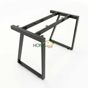 HBTH001-Trapeze II Concept Assembly <b>Desk</b> 100x60 Minimalist Luxury Dual <b>Work</b> <b>Desk</b> for Office Study Luxury for Bedroom Meetings - Product Image 3