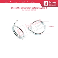 BDP583 1 Set 2 Buah Pegas Perbaikan Aktuator Kunci Pintu untuk Diameter 15 mm