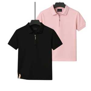 2025 OEM vente en gros coton graphique polos polo personnalisé surdimensionné tissus de haute qualité GSM 180/190/200/210/220 - Product Image 6